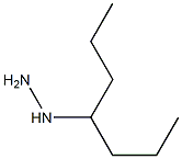 heptan-4-ylhydrazine Struktur