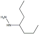 heptan-4-ylhydrazine Structure