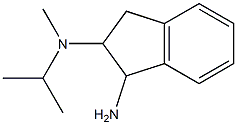 N-(1-amino-2,3-dihydro-1H-inden-2-yl)-N-isopropyl-N-methylamine Structure