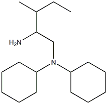 N-(2-amino-3-methylpentyl)-N-cyclohexylcyclohexanamine