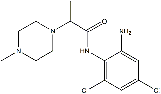 N-(2-amino-4,6-dichlorophenyl)-2-(4-methylpiperazin-1-yl)propanamide