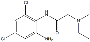 N-(2-amino-4,6-dichlorophenyl)-2-(diethylamino)acetamide