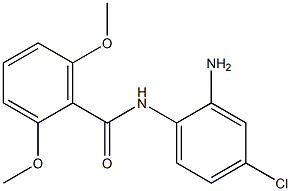 N-(2-amino-4-chlorophenyl)-2,6-dimethoxybenzamide Struktur