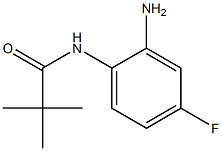 N-(2-amino-4-fluorophenyl)-2,2-dimethylpropanamide 结构式