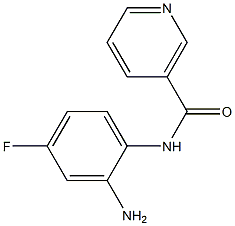 N-(2-amino-4-fluorophenyl)nicotinamide Structure