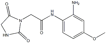 N-(2-amino-4-methoxyphenyl)-2-(2,5-dioxoimidazolidin-1-yl)acetamide