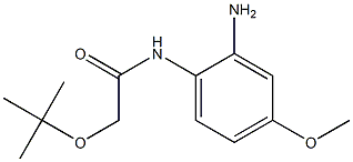 N-(2-amino-4-methoxyphenyl)-2-(tert-butoxy)acetamide Struktur