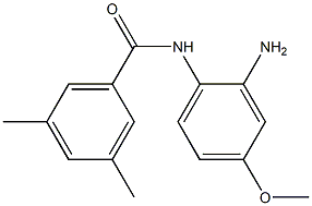 N-(2-amino-4-methoxyphenyl)-3,5-dimethylbenzamide Structure