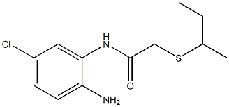 N-(2-amino-5-chlorophenyl)-2-(butan-2-ylsulfanyl)acetamide