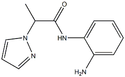 N-(2-aminophenyl)-2-(1H-pyrazol-1-yl)propanamide
