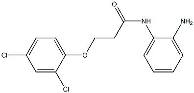 N-(2-aminophenyl)-3-(2,4-dichlorophenoxy)propanamide Structure
