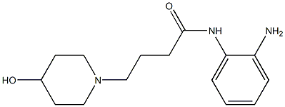 N-(2-aminophenyl)-4-(4-hydroxypiperidin-1-yl)butanamide