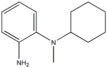 N-(2-aminophenyl)-N-cyclohexyl-N-methylamine Structure