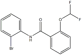 N-(2-bromophenyl)-2-(difluoromethoxy)benzamide