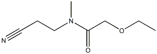 N-(2-cyanoethyl)-2-ethoxy-N-methylacetamide