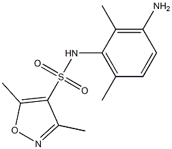 N-(3-amino-2,6-dimethylphenyl)-3,5-dimethyl-1,2-oxazole-4-sulfonamide