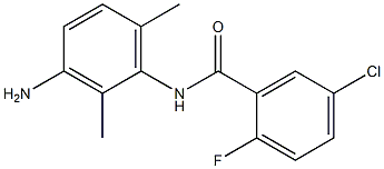 N-(3-amino-2,6-dimethylphenyl)-5-chloro-2-fluorobenzamide