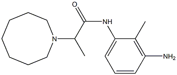 N-(3-amino-2-methylphenyl)-2-(azocan-1-yl)propanamide