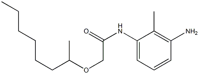 N-(3-amino-2-methylphenyl)-2-(octan-2-yloxy)acetamide