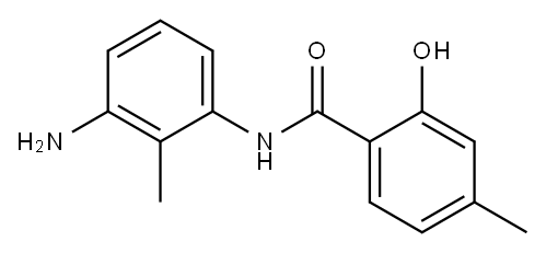 N-(3-amino-2-methylphenyl)-2-hydroxy-4-methylbenzamide