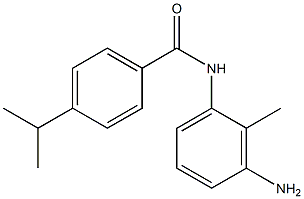 N-(3-amino-2-methylphenyl)-4-(propan-2-yl)benzamide