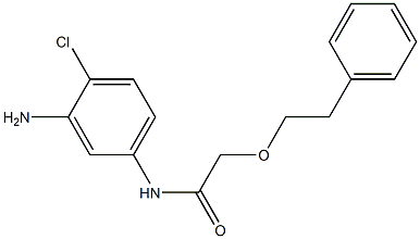 N-(3-amino-4-chlorophenyl)-2-(2-phenylethoxy)acetamide