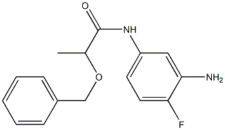 N-(3-amino-4-fluorophenyl)-2-(benzyloxy)propanamide