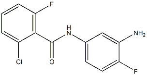 N-(3-amino-4-fluorophenyl)-2-chloro-6-fluorobenzamide Structure