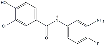 N-(3-amino-4-fluorophenyl)-3-chloro-4-hydroxybenzamide