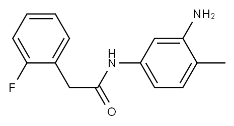 N-(3-amino-4-methylphenyl)-2-(2-fluorophenyl)acetamide