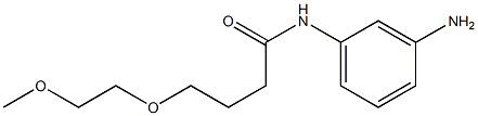N-(3-aminophenyl)-4-(2-methoxyethoxy)butanamide