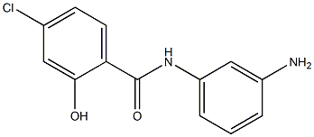 N-(3-aminophenyl)-4-chloro-2-hydroxybenzamide Structure