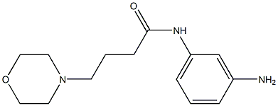 N-(3-aminophenyl)-4-morpholin-4-ylbutanamide