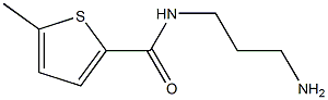 N-(3-aminopropyl)-5-methylthiophene-2-carboxamide Structure