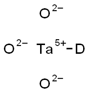 Deuterium tantalum trioxide Structure