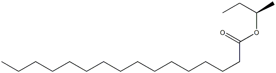(-)-Palmitic acid (R)-sec-butyl ester Struktur