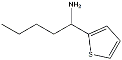 1-(2-Thienyl)pentan-1-amine Struktur