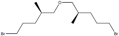 (-)-[(R)-4-Bromo-1-methylbutyl]methyl ether Struktur