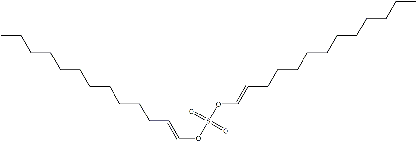 Sulfuric acid di(1-tridecenyl) ester