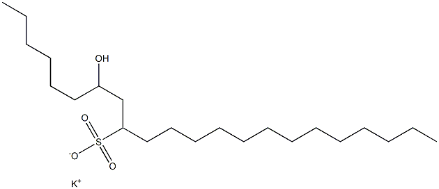7-Hydroxydocosane-9-sulfonic acid potassium salt