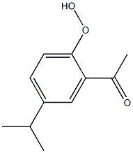 2-Acetyl-4-isopropylphenyl hydroperoxide