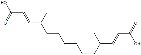 Diacrylic acid 1,8-dimethyl-1,8-octanediyl ester Struktur