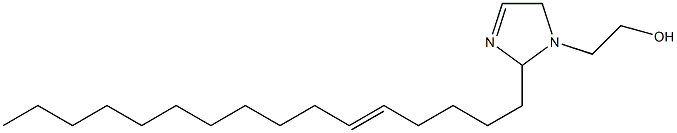 2-(5-Hexadecenyl)-3-imidazoline-1-ethanol 结构式