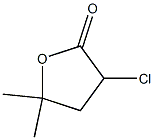3-Chloro-4,5-dihydro-5,5-dimethyl-2(3H)-furanone Structure