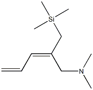[(2E)-2-(Dimethylaminomethyl)-2,4-pentadienyl]trimethylsilane Struktur