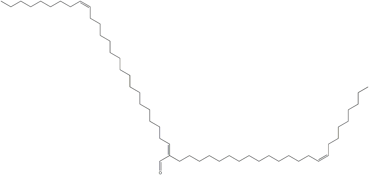 (2Z,19Z)-2-[(15Z)-15-テトラコセン-1-イル]オクタコサ-2,19-ジエナール 化学構造式