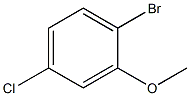2-methoxy-4-chlorobromobenzene Structure