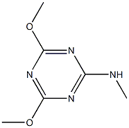 2-methylamino-4,6-dimethoxy-1,3,5-triazine