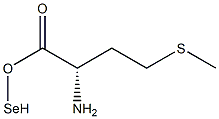 蛋氨酸硒,,结构式