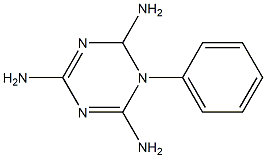 Phenyl melamine Struktur